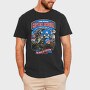 Captain America Motorbike, Tricou Barbati (Unisex)