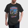 Captain America Motorbike, Tricou Barbati (Unisex)