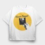 Retro Never Forget, Tricou Oversize Barbati (Unisex)