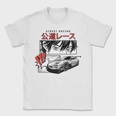 Street Racing, Tricou Barbati (Unisex)