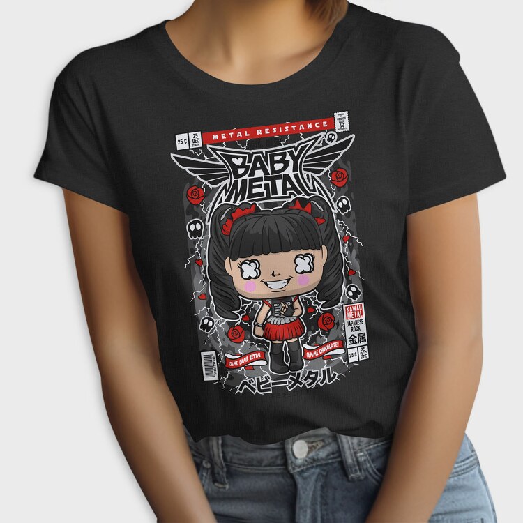 Metal Baby Kawaii, Tricou Femei