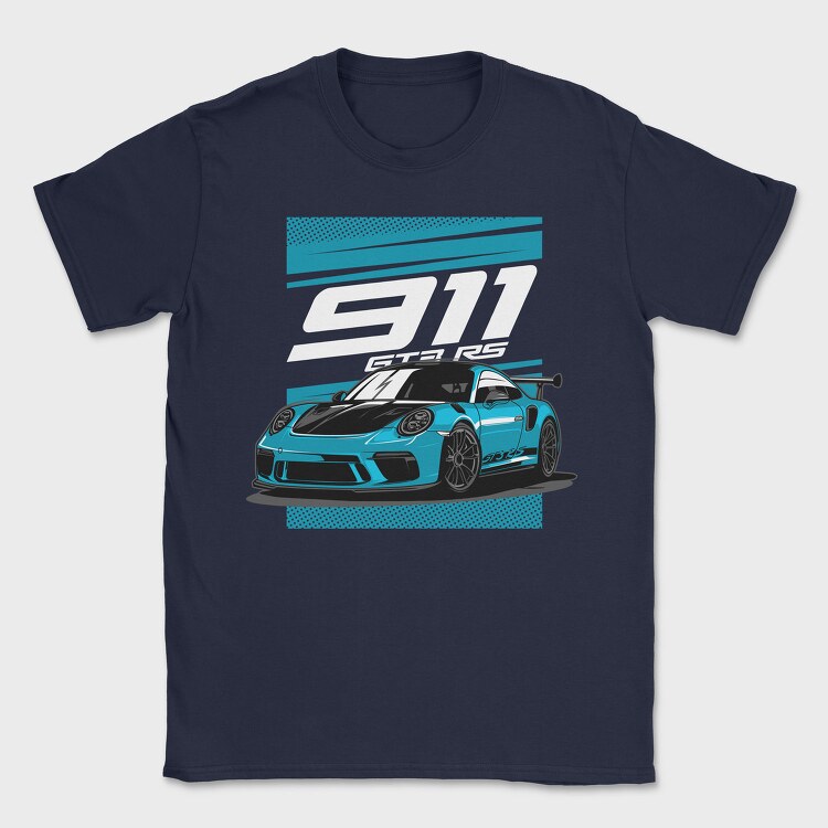 911 GT3 RS, Tricou Barbati (Unisex)