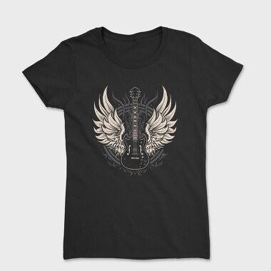 Vintage Gitar Rock, Tricou Femei