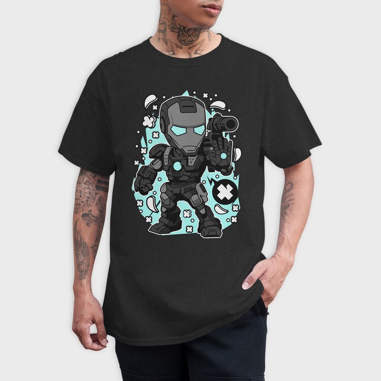 Iron Man X Force, Tricou Barbati (Unisex)