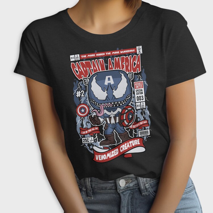 Captain Venomized, Tricou Femei