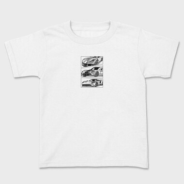 AMERICAN SUPER CAR, Tricou Copii