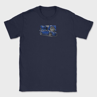 BLUE GTR, Tricou Barbati (Unisex)
