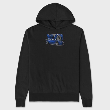 BLUE GTR, Hanorac Oversize Barbati (Unisex)