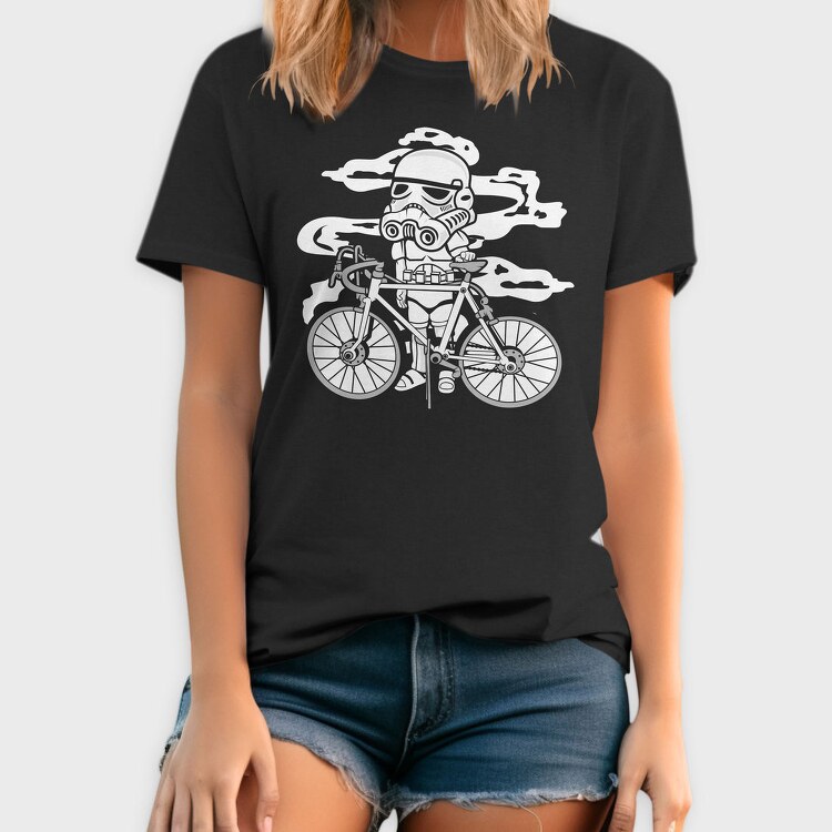 Stormtrooper Bike Ride, Tricou Barbati (Unisex)