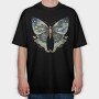 Butterfly Stars Clipart, Tricou Oversize Barbati (Unisex)