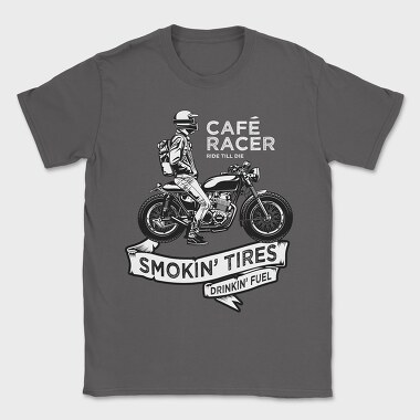 CAFE RACER, Tricou Barbati (Unisex)