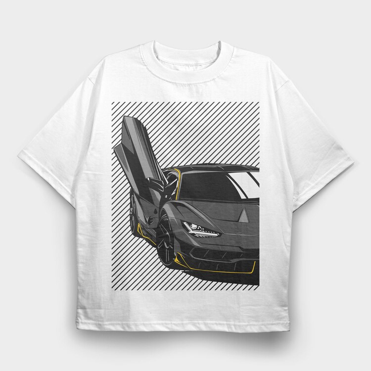 Centenario, Tricou Oversize Barbati (Unisex)