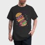 Burger Anatomy, Tricou Barbati (Unisex)