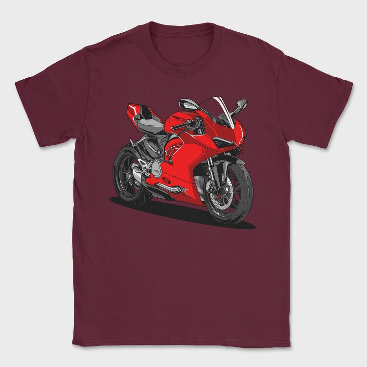 Ducati Panigale V2, Tricou Barbati (Unisex)