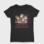 Cat Christmas Pals, Tricou Femei