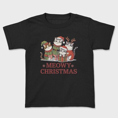 Cat Christmas Pals, Tricou Copii