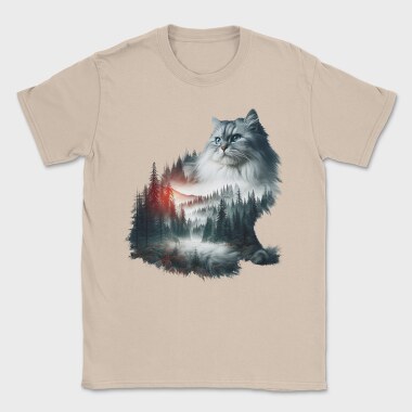 Cat Forest Symphony, Tricou Barbati (Unisex)
