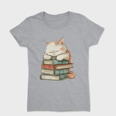 Cat On Books, Tricou Femei