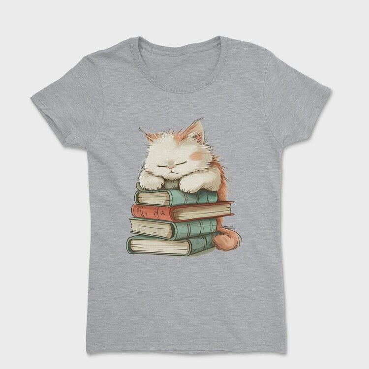 Cat On Books, Tricou Femei