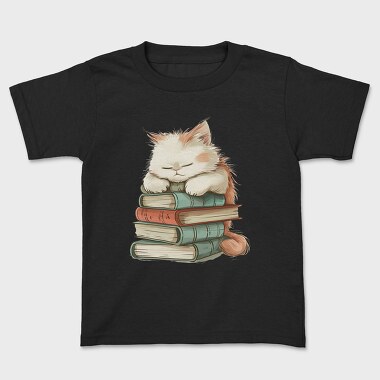 Cat On Books, Tricou Copii