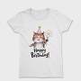 Cat Party Flower, Tricou Femei