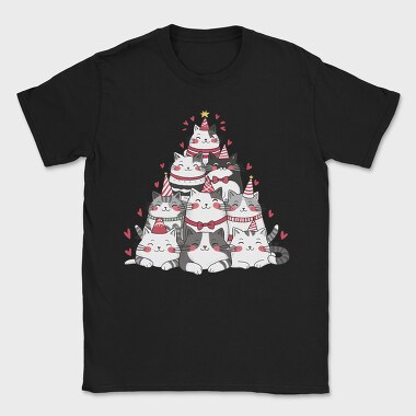Cat Party Pile, Tricou Barbati (Unisex)