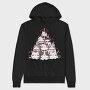 Cat Party Pile, Hanorac Oversize Barbati (Unisex)
