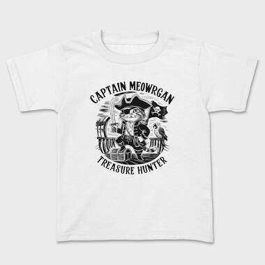 Cat Pirate Treasure, Tricou Copii