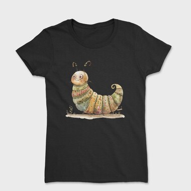 Caterpillar Christmas Sweater, Tricou Femei