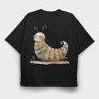 Caterpillar Christmas Sweater, Tricou Oversize Barbati (Unisex)