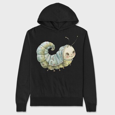 Caterpillar Dress Flower, Hanorac Oversize Barbati (Unisex)