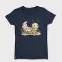 Caterpillar Smile Clipart, Tricou Femei