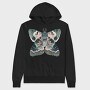 Celestial Fantasy Moth, Hanorac Oversize Barbati (Unisex)