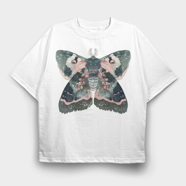 Celestial Fantasy Moth, Tricou Oversize Barbati (Unisex)
