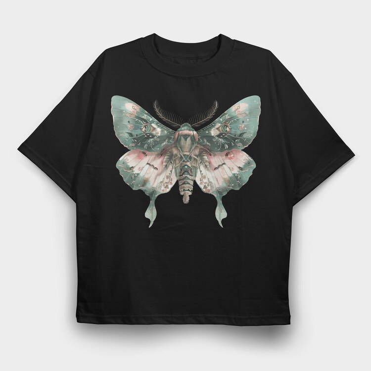 Celestial Fantasy Wings, Tricou Oversize Barbati (Unisex)