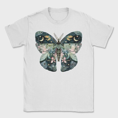 Celestial Moon Blossom, Tricou Barbati (Unisex)