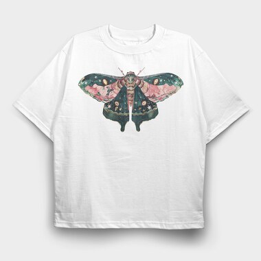 Celestial Moth Art, Tricou Oversize Barbati (Unisex)