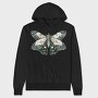 Celestial Moth Clipart, Hanorac Oversize Barbati (Unisex)