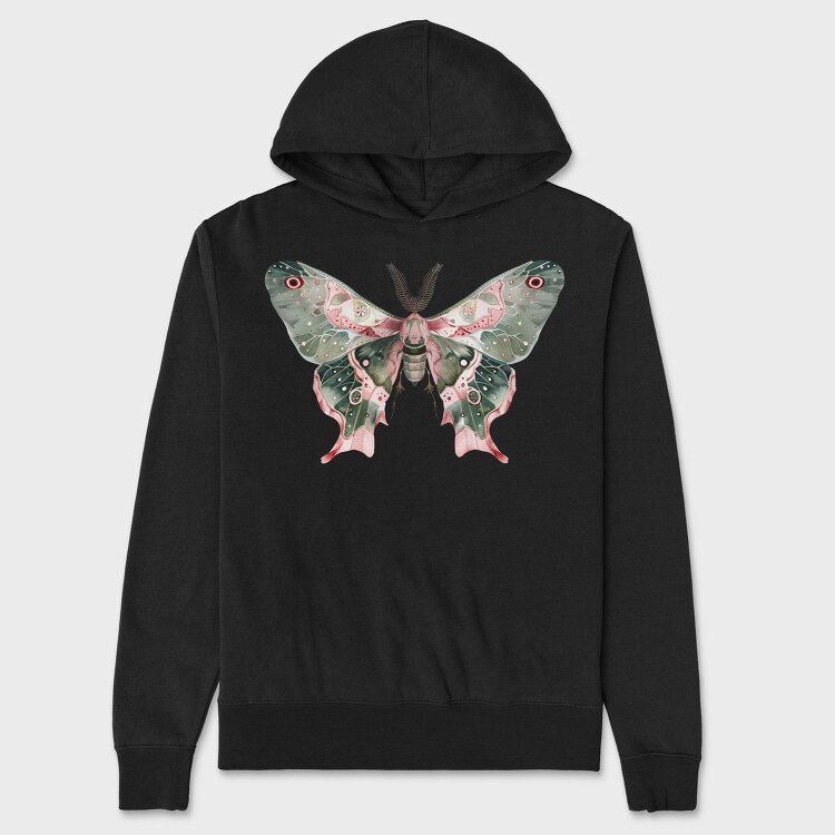 Celstial Fantasy Moth, Hanorac Oversize Barbati (Unisex)