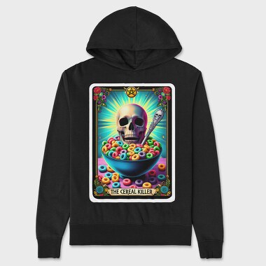 Cereal Killer Card, Hanorac Oversize Barbati (Unisex)