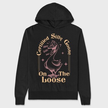 Certified Silly Goose, Hanorac Oversize Barbati (Unisex)