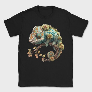 Chameleon Flower Crown, Tricou Barbati (Unisex)