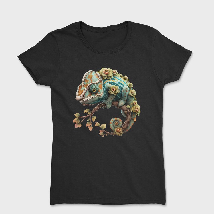 Chameleon Flower Crown, Tricou Femei
