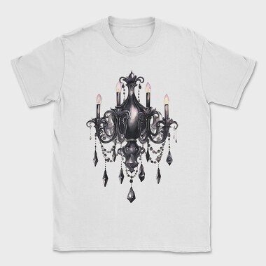 Chandelier Crystals Gothic, Tricou Barbati (Unisex)