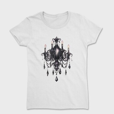 Chandelier Crystals Gothic, Tricou Femei