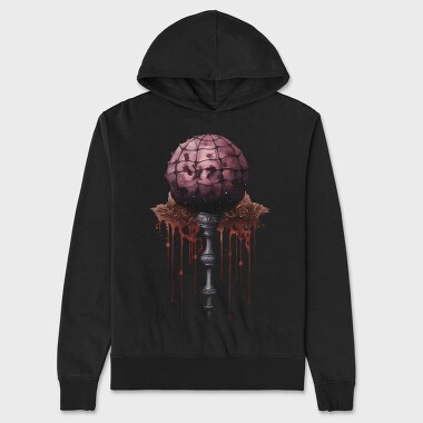 Chandelier Roses Bleeding, Hanorac Oversize Barbati (Unisex)