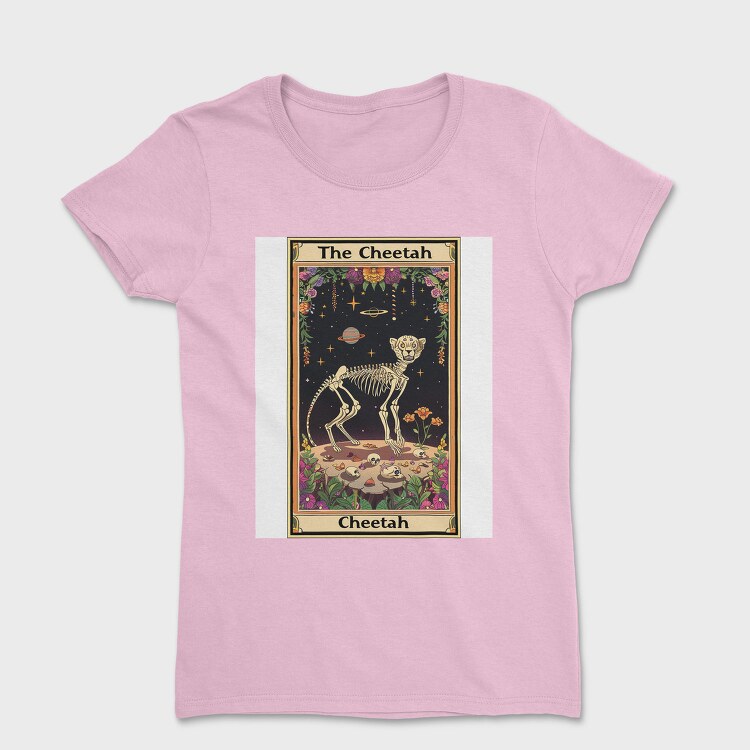 Cheetah Skeleton Tarot, Tricou Femei
