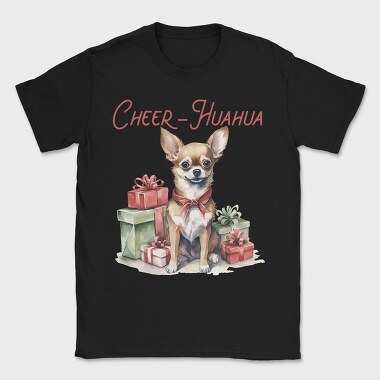Chihuahua Christmas Presents, Tricou Barbati (Unisex)