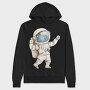 Child Astronaut Jump, Hanorac Oversize Barbati (Unisex)