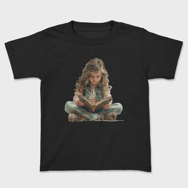 Child Reading Books, Tricou Copii